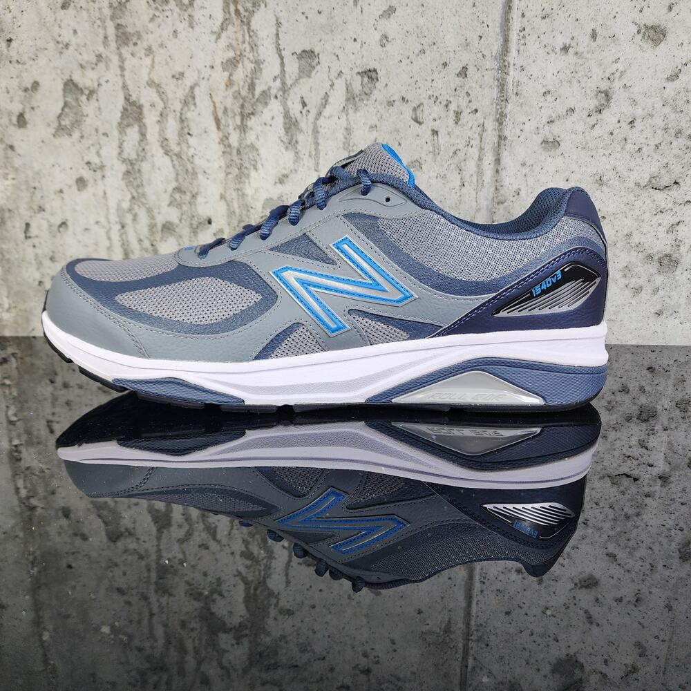 New Balance 1540v3 Men's Size 15 2E Wide Grey Running Shoes New